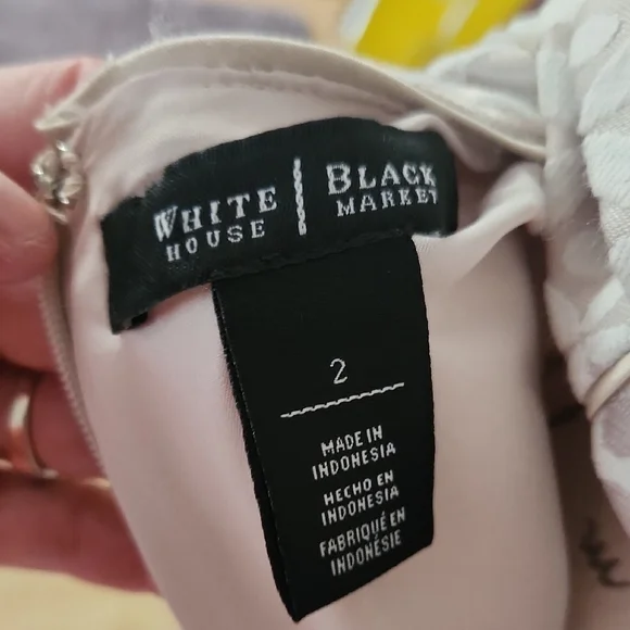 Elegant Cream Peplum Skirt Suit - Picture 3 of 16